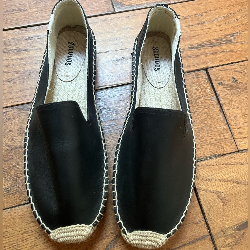 Soludos leather espadrilles